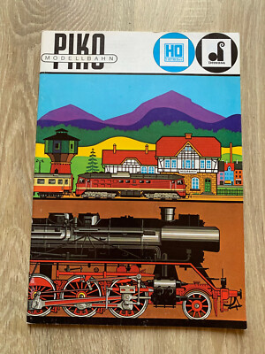 PIKO MODEL RAILWAY Catalogue H0 GDR 1980 Railway Demusa Vintage GDR £34 ...