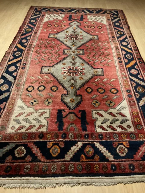 Handgeknüpfter Perser Orientteppich Kolyai Gabbeh 223x128cm Carpet/Rug