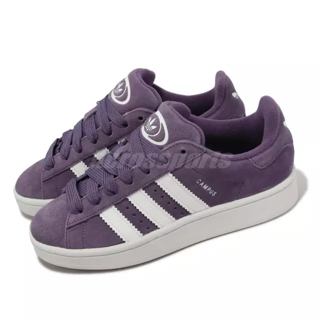 adidas Originals Campus 00s W Shadow Violet White Women Casual Shoes ID7038