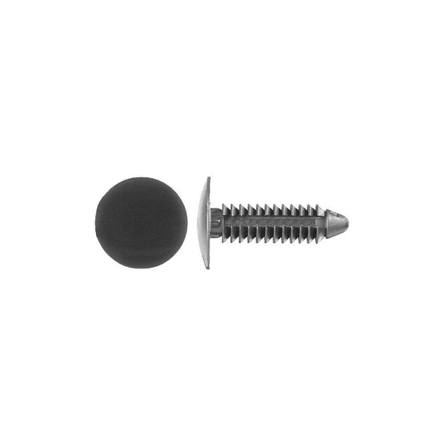 GRAINGER APPROVED 9130PK Retainer,Blk Nylon,1/4In,1 1/16In L,PK50