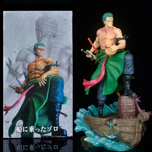 Statuetta Roronoa Zoro Di One Piece - Figura In PVC Da 22 Cm, Per Collezionisti E Fan Anime