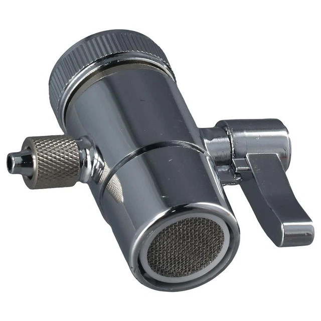 SILVER SINK FAUCET Diverter Valve Sprayer Attachment 1/4" RO Tubing EUR