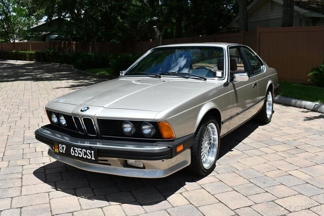 1987 BMW 6-Series Very Rare ,Factory sunroof Leather Mint!!