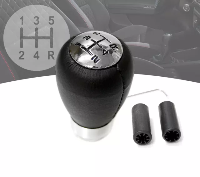 5 Speed Manual Gear Shift Knob For Hyundai I30 I20 I10 Elantra Sonata Black