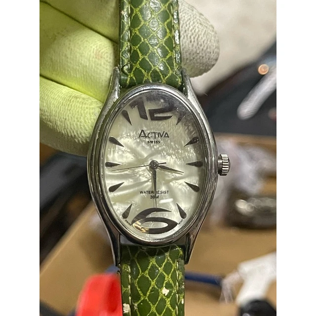 Activa swiss sales water resistant watch