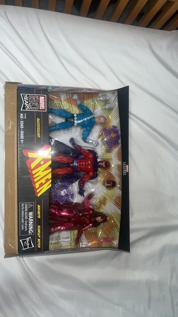 Marvel E5168 Legends Series 6" Family Matters Magneto Quicksilver & Scarlet... Marvel E5168 Legends Series 6" Family Matters Magneto Quicksilver & Scarlet...