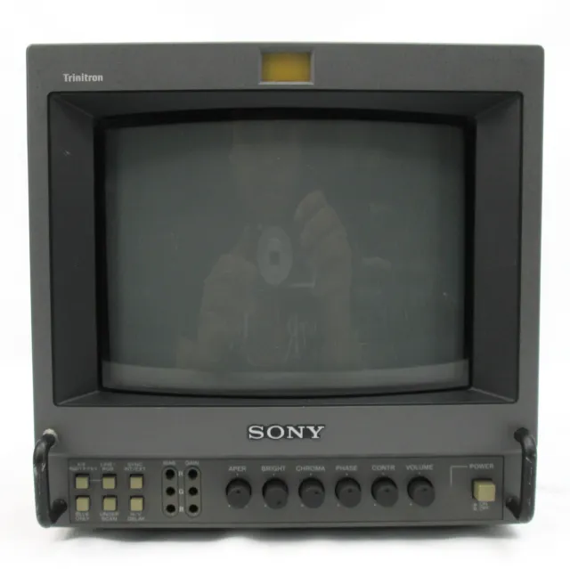 Sony PVM-8041Q HR Trinitron 8" Color Video Monitor Portable CRT Professional 2