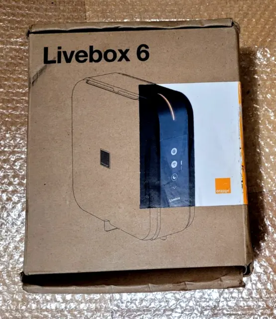 LIVEBOX 6 Neuve Modem Routeur BOX Fibre Orange Wifi6