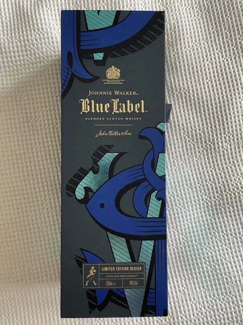 JOHNNIE WALKER BLUE Label Limited Edition Box (empty) £10.00 - PicClick UK