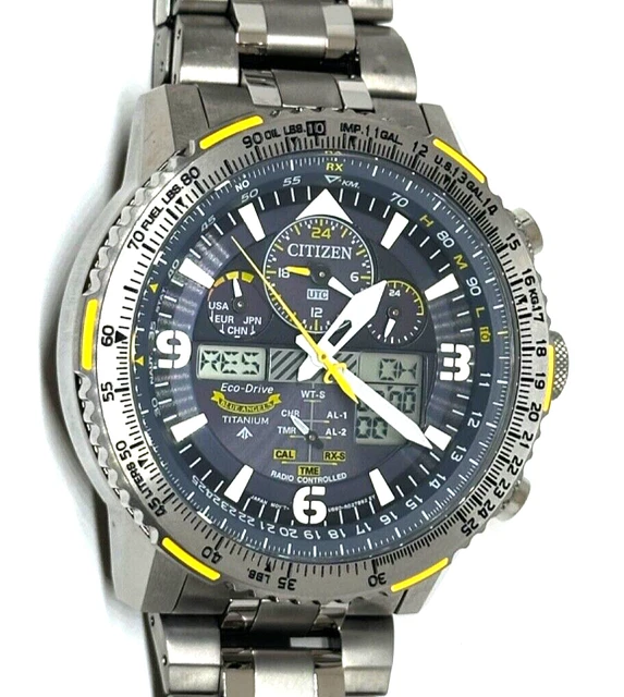 MONTRE POUR HOMME Citizen Promaster Air AT Eco-Drive En Acier Inoxydable... EUR 561,58 - FR