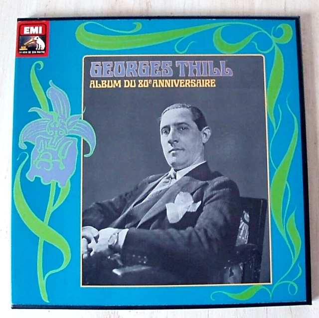 GEORGES THILL - Album du 80e anniversaire ... 4 Disques vinyles ... MINT