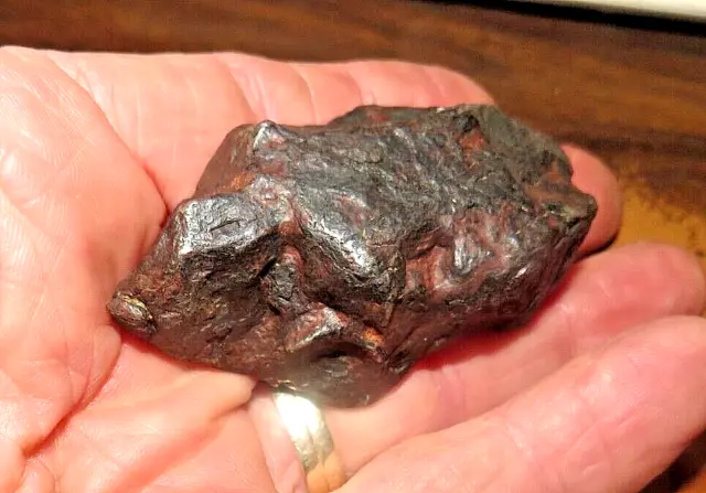 198 gm CANYON DIABLO IRON METEORITE  ARIZONA .43 lbs MUSEUM grade