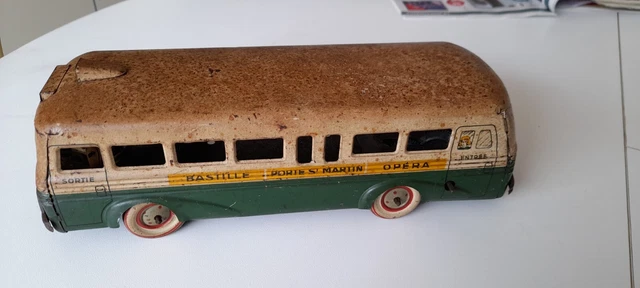 Voiture de collection Jouet en Tôle AMBULANCE CR Rossignol
