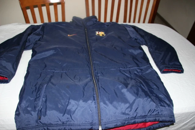 PLUMIFERO DE 3/4 Del Barcelona De La Marca Nike Talla L