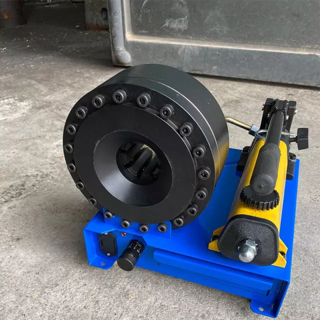 Hose Crimper High Pressure Hydraulic Crimping Machine Manual Steel Rule Bender N