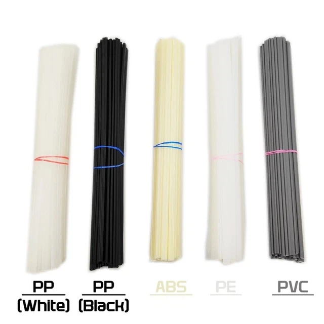 20 Pcs Plastic Welding Rods Bumper Repair ABS/PP/PVC/PE Stick 200mm Welder Tool
