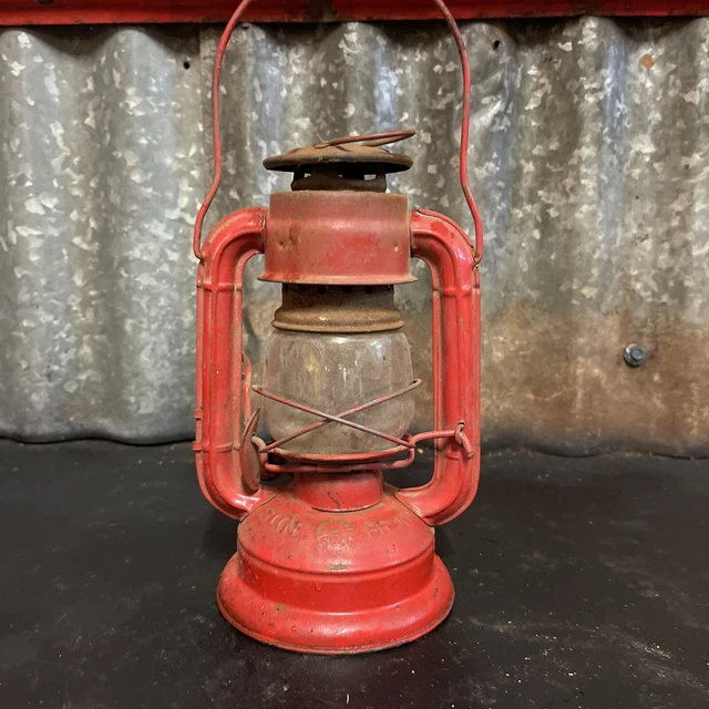 Sun Brand No.3500 Mini  Vintage Pilot Kerosene Hurricane Oil Lamp Lantern Japan