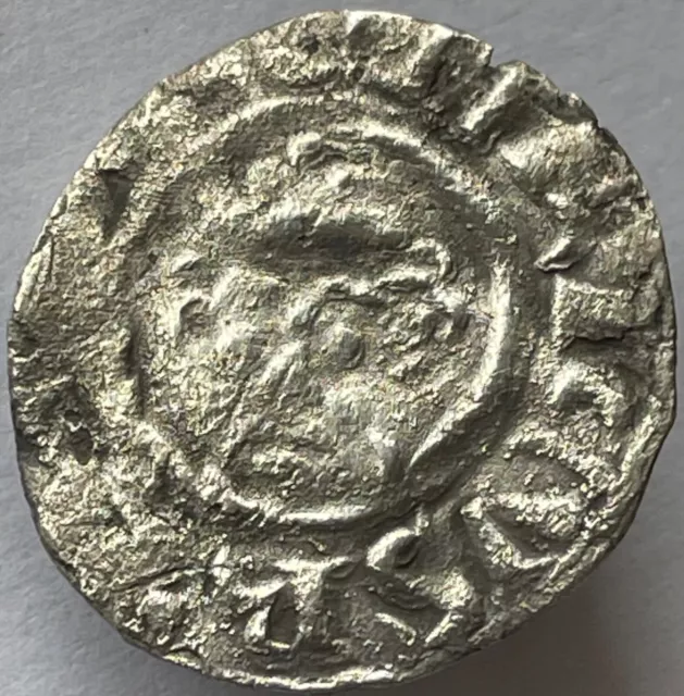 1180-89 Henry II (2nd) Short Cross Hammered Silver Penny Pieres on Lund