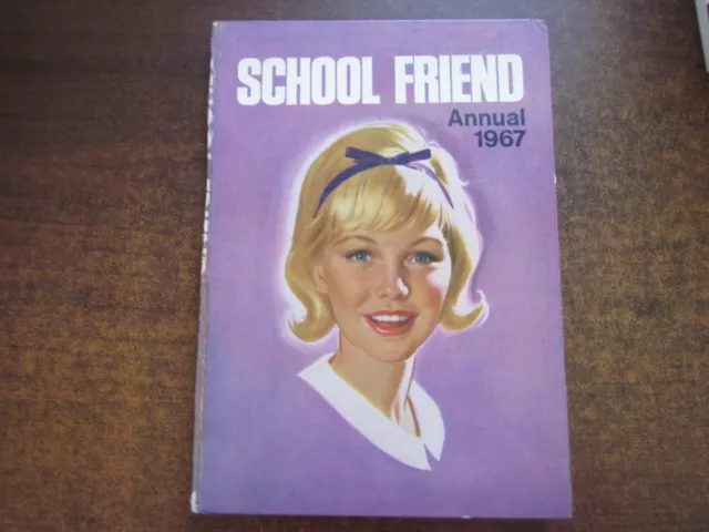 SCHOOL FRIEND Annual 1967 Vintage Girls HC Book Stories, Comics, Activities