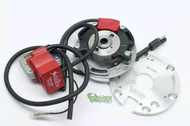 Selettra KZ complete analog System for Suzuki RM 100 (1976-1981) incl. Adapte...