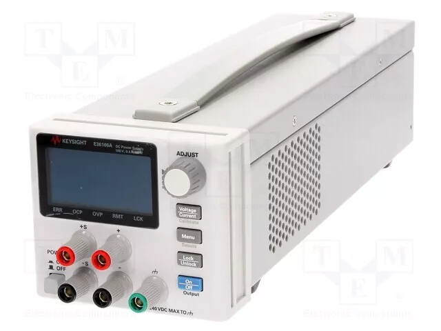 1 piece, Power supply: programmable laboratory E36106A /E2UK