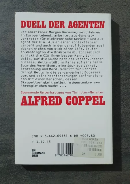 Alfred Koppel- Duell der Agenten - Polit Thriller (TB) 2