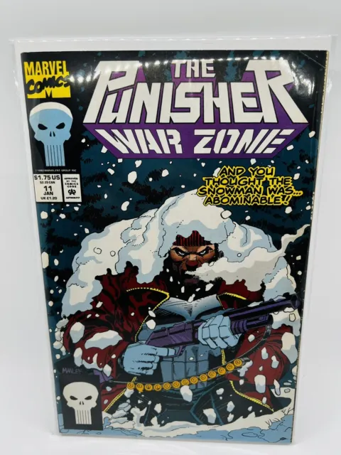 The Punisher: War zone #11 1992 Marvel Comic