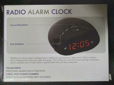Tzumi USB Alarm Clock Tzumi USB Digital Alarm Clock Brand New 
