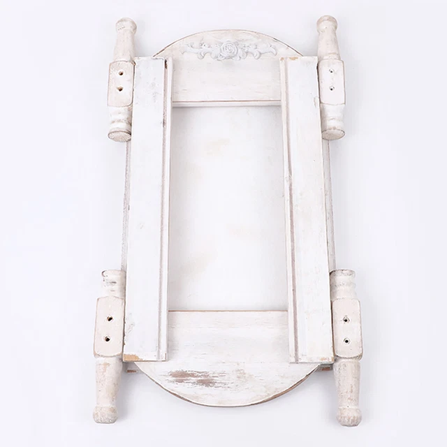 Mini accesorios de fotografía para recién nacido estudio fotográfico cama de madera para bebé regalo