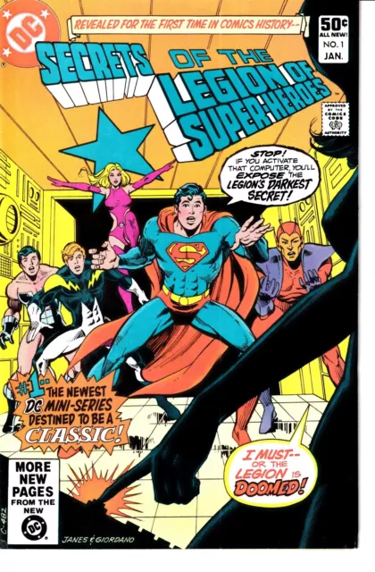 Secrets Of The Legion Of Super-Heroes #1 DC Comics