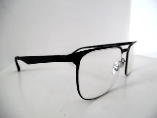 Ray Ban Black Square Full Rim Eye Glasses RB 6363 2904 54 18 145