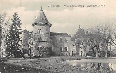 Dep 38 Vignieu Vieux Chateau De Chapeau Cornu