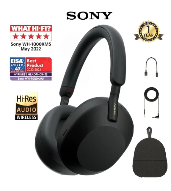 SONY WH1000XM5 BLUETOOTH Noise Cancelling Wireless Over Ear Headphones