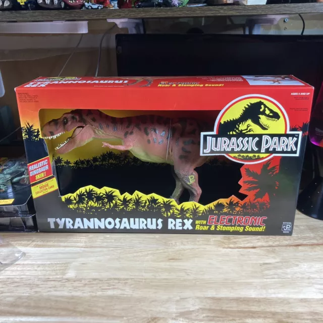 Kenner 1993 Jurassic Park Tyrannosaurus Rex JP09 T-Rex Electronic Dinosaur New