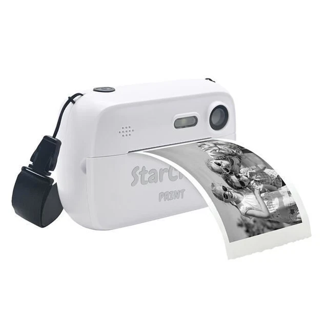Appareil Photo Instantané Enfant 2 En 1 Avec écran 2,4" - Imprime Des Photos Sans Encre, Comprend Papier Et Carte 32 Go