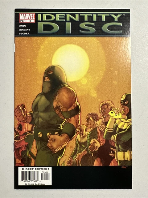 Identity Disc #1 Marvel Comics HIGH GRADE COMBINE S&H