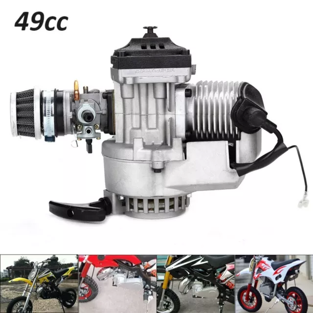 mini dirt bike minimoto mini engine 49cc 2 stroke complete