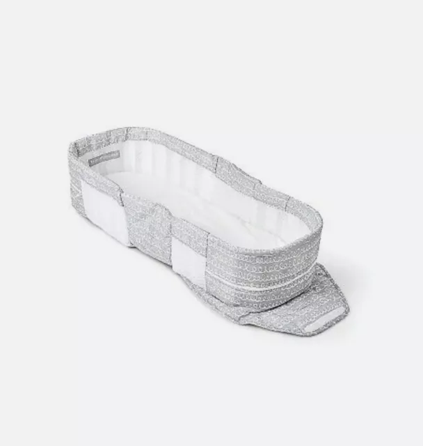 Baby Delight Snuggle Nest Portable Infant Lounger – Gray Scribbles