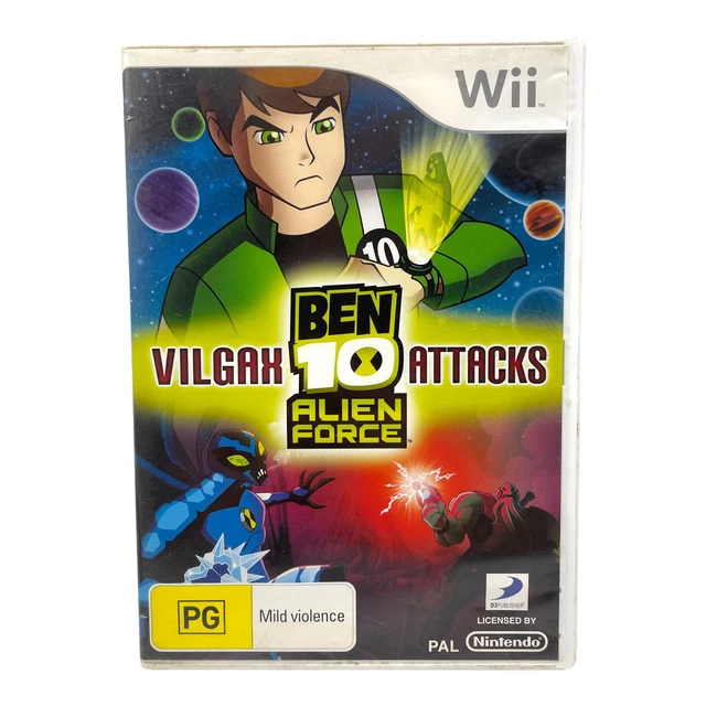 BEN 10 ALIEN Force Vilgax Attacks *Complete* Nintendo Wii PAL $9.90