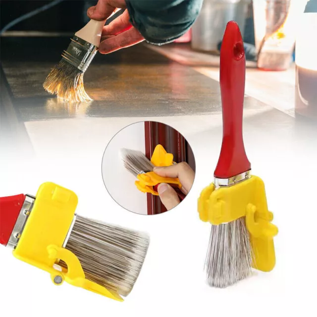 Handheld Paint Edger Tool Paint Roller Brush Kit for Indoor Outdoor Wall Ceiling