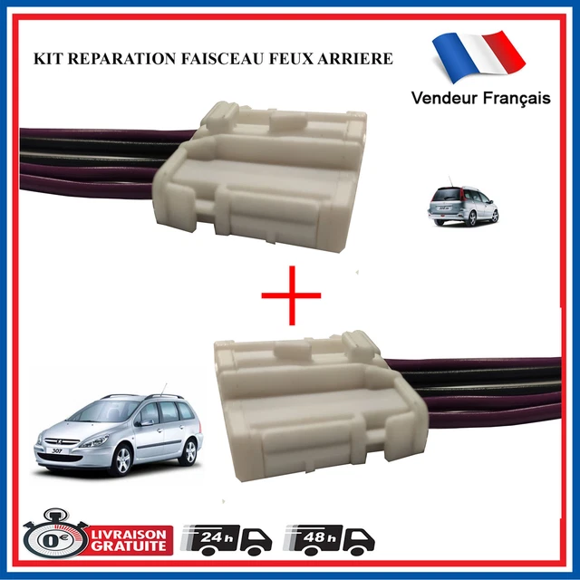Kit Réparation Connecteur Injecteur (lot De 4) - Compatible Alfa, Fiat, Opel, Saab, Suzuki - Réf. 55184536 Et Autres - 7