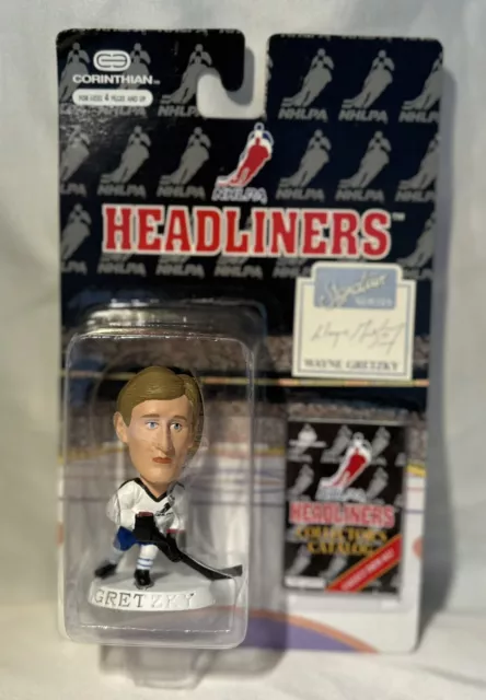 1996 NHL Headliners Wayne Gretzky NHLPA Signature Series Figure Corinthian New