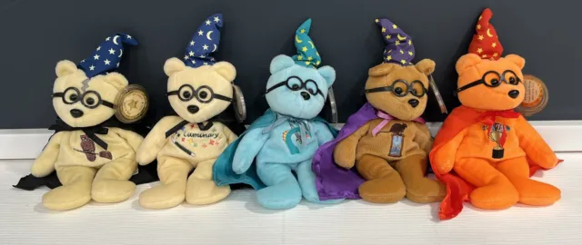 Celebrity Bears Lot Of 5 -  Harry Potter Wizard Plush - Born A Star W/ Tags