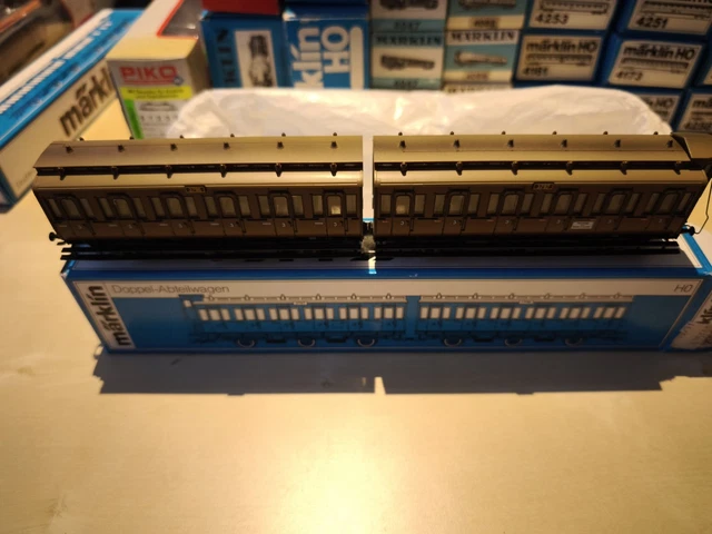 Märklin H0 Voiture Voyageurs Duo Réf 00770-11 - Neuve En Boîte