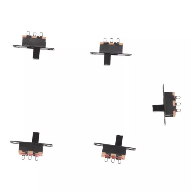 20X( (R) 5 Stueck 50V 0.5A 3-Pin 2-Position On/ OFF 1P2T SPDT Schiebeschalter 1)