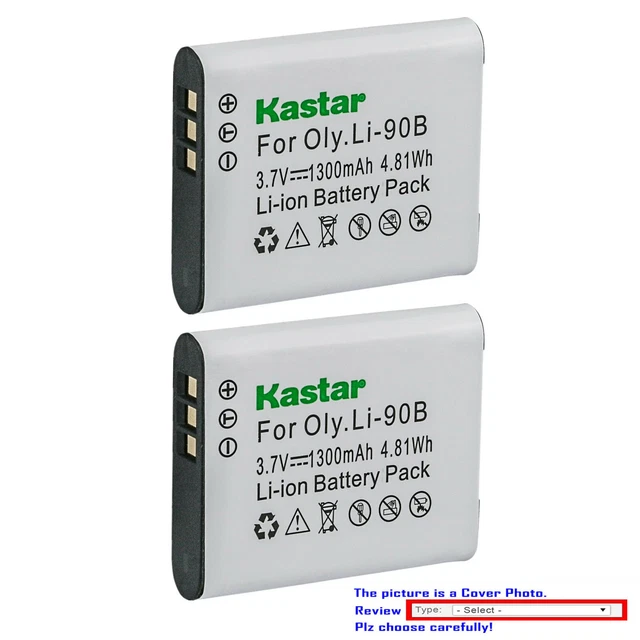 Kastar Replacement Battery for Ricoh DB-110 DB110 Ricoh GR IIIx Digital Camera