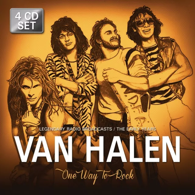 Van Halen - One Way To Rock/Fm Broadcast  4 Cd Neuf