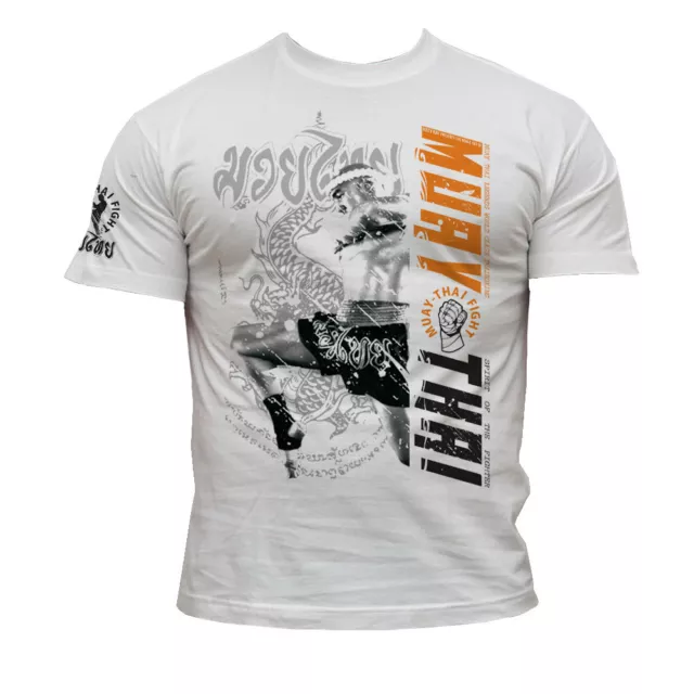 Dirty Ray Muay Thai Siamese Boxing Combat Fight MMA Herren Men's T-Shirt K71