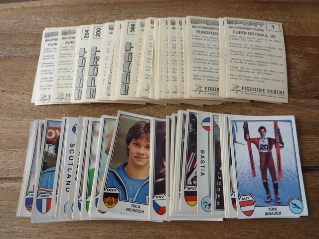 158 PETROVIC FOOTBALL PANINI SPORT SUPERSTARS EUROFOOTBALL 82 1981