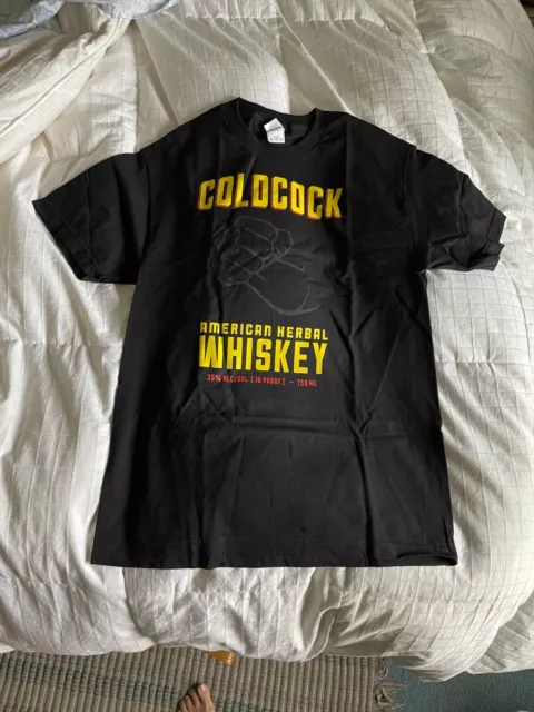 Coldcock Herbal Whiskey T Shirt  Adult large